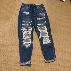 American Eagle Curvy high waisted mom jeans